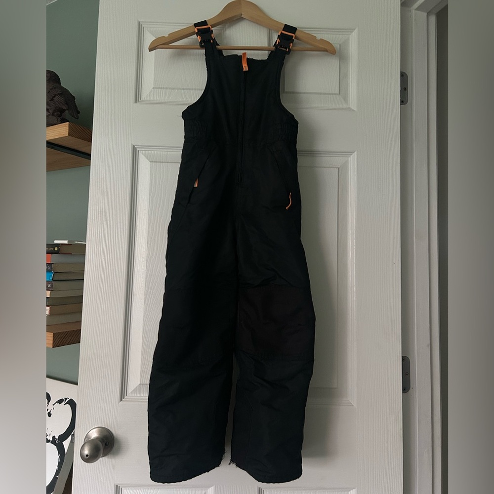 Champion Boys Size 4/5 Black Snow Bib